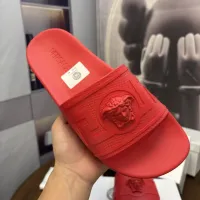 Cheap Versace Slippers For Men #1408808 Replica Wholesale [$48.00 USD] [ITEM#1408808] on Replica Versace Slippers