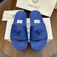 Cheap Versace Slippers For Men #1408809 Replica Wholesale [$48.00 USD] [ITEM#1408809] on Replica Versace Slippers
