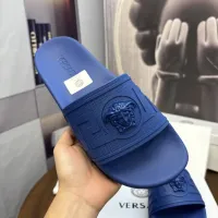 Cheap Versace Slippers For Men #1408809 Replica Wholesale [$48.00 USD] [ITEM#1408809] on Replica Versace Slippers
