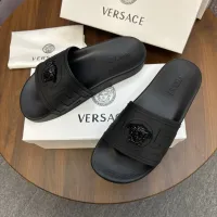 Cheap Versace Slippers For Men #1408810 Replica Wholesale [$48.00 USD] [ITEM#1408810] on Replica Versace Slippers