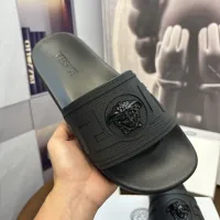 Cheap Versace Slippers For Men #1408810 Replica Wholesale [$48.00 USD] [ITEM#1408810] on Replica Versace Slippers