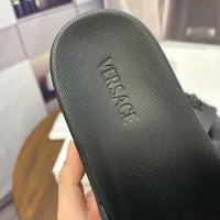 Cheap Versace Slippers For Men #1408810 Replica Wholesale [$48.00 USD] [ITEM#1408810] on Replica Versace Slippers
