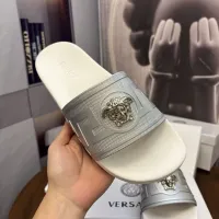 Cheap Versace Slippers For Men #1408813 Replica Wholesale [$48.00 USD] [ITEM#1408813] on Replica Versace Slippers