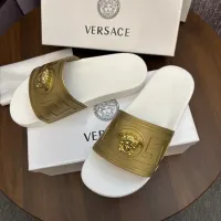Cheap Versace Slippers For Men #1408814 Replica Wholesale [$48.00 USD] [ITEM#1408814] on Replica Versace Slippers