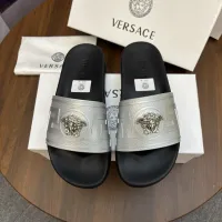 Cheap Versace Slippers For Men #1408815 Replica Wholesale [$48.00 USD] [ITEM#1408815] on Replica Versace Slippers