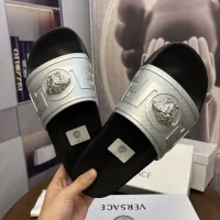 Cheap Versace Slippers For Men #1408815 Replica Wholesale [$48.00 USD] [ITEM#1408815] on Replica Versace Slippers