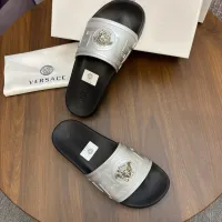 Cheap Versace Slippers For Men #1408815 Replica Wholesale [$48.00 USD] [ITEM#1408815] on Replica Versace Slippers