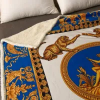 Cheap Versace Blanket #1408816 Replica Wholesale [$88.00 USD] [ITEM#1408816] on Replica Versace Blanket