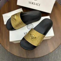 Cheap Versace Slippers For Men #1408817 Replica Wholesale [$48.00 USD] [ITEM#1408817] on Replica Versace Slippers