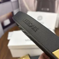 Cheap Versace Slippers For Men #1408817 Replica Wholesale [$48.00 USD] [ITEM#1408817] on Replica Versace Slippers