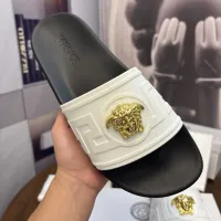 Cheap Versace Slippers For Men #1408820 Replica Wholesale [$48.00 USD] [ITEM#1408820] on Replica Versace Slippers