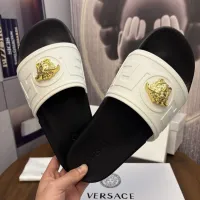 Cheap Versace Slippers For Men #1408820 Replica Wholesale [$48.00 USD] [ITEM#1408820] on Replica Versace Slippers