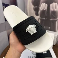 Cheap Versace Slippers For Men #1408829 Replica Wholesale [$48.00 USD] [ITEM#1408829] on Replica Versace Slippers