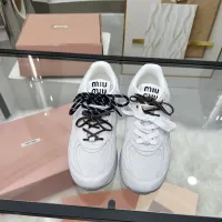 Cheap MIU MIU Casual Shoes For Women #1408873 Replica Wholesale [$112.00 USD] [ITEM#1408873] on Replica MIU MIU Casual Shoes