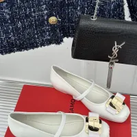 Cheap Salvatore Ferragamo Flat Shoes For Women #1408907 Replica Wholesale [$102.00 USD] [ITEM#1408907] on Replica Salvatore Ferragamo Flat Shoes