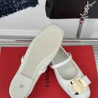 Cheap Salvatore Ferragamo Flat Shoes For Women #1408907 Replica Wholesale [$102.00 USD] [ITEM#1408907] on Replica Salvatore Ferragamo Flat Shoes