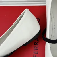 Cheap Salvatore Ferragamo Flat Shoes For Women #1408909 Replica Wholesale [$102.00 USD] [ITEM#1408909] on Replica Salvatore Ferragamo Flat Shoes