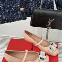 Cheap Salvatore Ferragamo Flat Shoes For Women #1408910 Replica Wholesale [$102.00 USD] [ITEM#1408910] on Replica Salvatore Ferragamo Flat Shoes