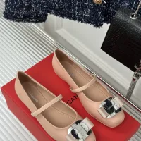 Cheap Salvatore Ferragamo Flat Shoes For Women #1408910 Replica Wholesale [$102.00 USD] [ITEM#1408910] on Replica Salvatore Ferragamo Flat Shoes