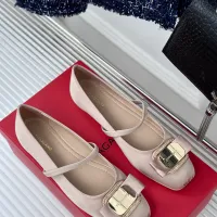 Cheap Salvatore Ferragamo Flat Shoes For Women #1408911 Replica Wholesale [$102.00 USD] [ITEM#1408911] on Replica Salvatore Ferragamo Flat Shoes