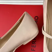 Cheap Salvatore Ferragamo Flat Shoes For Women #1408911 Replica Wholesale [$102.00 USD] [ITEM#1408911] on Replica Salvatore Ferragamo Flat Shoes