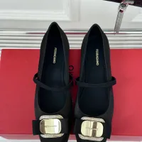 Cheap Salvatore Ferragamo Flat Shoes For Women #1408912 Replica Wholesale [$102.00 USD] [ITEM#1408912] on Replica Salvatore Ferragamo Flat Shoes