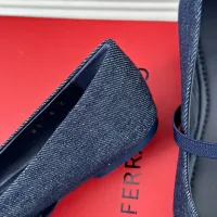 Cheap Salvatore Ferragamo Flat Shoes For Women #1408913 Replica Wholesale [$102.00 USD] [ITEM#1408913] on Replica Salvatore Ferragamo Flat Shoes