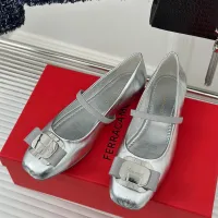 Cheap Salvatore Ferragamo Flat Shoes For Women #1408914 Replica Wholesale [$102.00 USD] [ITEM#1408914] on Replica Salvatore Ferragamo Flat Shoes