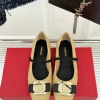 Cheap Salvatore Ferragamo Flat Shoes For Women #1408915 Replica Wholesale [$102.00 USD] [ITEM#1408915] on Replica Salvatore Ferragamo Flat Shoes