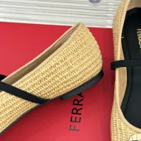 Cheap Salvatore Ferragamo Flat Shoes For Women #1408915 Replica Wholesale [$102.00 USD] [ITEM#1408915] on Replica Salvatore Ferragamo Flat Shoes