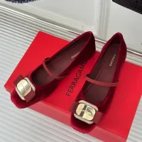Cheap Salvatore Ferragamo Flat Shoes For Women #1408917 Replica Wholesale [$105.00 USD] [ITEM#1408917] on Replica Salvatore Ferragamo Flat Shoes