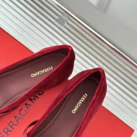 Cheap Salvatore Ferragamo Flat Shoes For Women #1408917 Replica Wholesale [$105.00 USD] [ITEM#1408917] on Replica Salvatore Ferragamo Flat Shoes