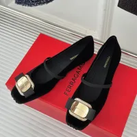 Cheap Salvatore Ferragamo Flat Shoes For Women #1408920 Replica Wholesale [$105.00 USD] [ITEM#1408920] on Replica Salvatore Ferragamo Flat Shoes