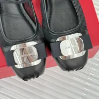 Cheap Salvatore Ferragamo Flat Shoes For Women #1408922 Replica Wholesale [$108.00 USD] [ITEM#1408922] on Replica Salvatore Ferragamo Flat Shoes