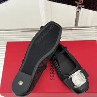 Cheap Salvatore Ferragamo Flat Shoes For Women #1408922 Replica Wholesale [$108.00 USD] [ITEM#1408922] on Replica Salvatore Ferragamo Flat Shoes