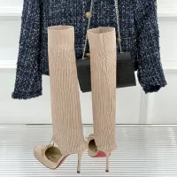 Cheap Christian Louboutin Boots For Women #1408941 Replica Wholesale [$150.00 USD] [ITEM#1408941] on Replica Christian Louboutin Boots