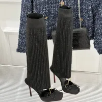 Cheap Christian Louboutin Boots For Women #1408943 Replica Wholesale [$150.00 USD] [ITEM#1408943] on Replica Christian Louboutin Boots