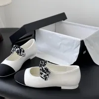 Cheap Chanel Flat Shoes For Women #1408999 Replica Wholesale [$102.00 USD] [ITEM#1408999] on Replica Chanel Flat Shoes