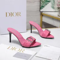 Cheap Christian Dior Slippers For Women #1409013 Replica Wholesale [$108.00 USD] [ITEM#1409013] on Replica Christian Dior Slippers