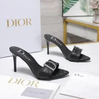 Cheap Christian Dior Slippers For Women #1409014 Replica Wholesale [$108.00 USD] [ITEM#1409014] on Replica Christian Dior Slippers