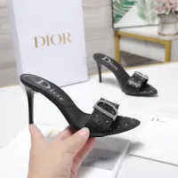 Cheap Christian Dior Slippers For Women #1409014 Replica Wholesale [$108.00 USD] [ITEM#1409014] on Replica Christian Dior Slippers