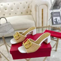 Cheap Valentino Slippers For Women #1409015 Replica Wholesale [$85.00 USD] [ITEM#1409015] on Replica Valentino Slippers