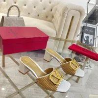 Cheap Valentino Slippers For Women #1409015 Replica Wholesale [$85.00 USD] [ITEM#1409015] on Replica Valentino Slippers