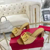 Cheap Valentino Slippers For Women #1409017 Replica Wholesale [$85.00 USD] [ITEM#1409017] on Replica Valentino Slippers