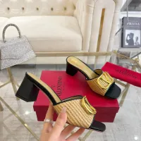 Cheap Valentino Slippers For Women #1409018 Replica Wholesale [$85.00 USD] [ITEM#1409018] on Replica Valentino Slippers