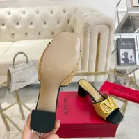 Cheap Valentino Slippers For Women #1409018 Replica Wholesale [$85.00 USD] [ITEM#1409018] on Replica Valentino Slippers