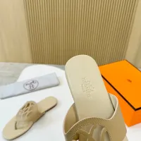 Cheap Hermes Slippers For Women #1409026 Replica Wholesale [$82.00 USD] [ITEM#1409026] on Replica Hermes Slippers