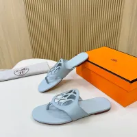 Cheap Hermes Slippers For Women #1409031 Replica Wholesale [$82.00 USD] [ITEM#1409031] on Replica Hermes Slippers