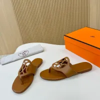 Cheap Hermes Slippers For Women #1409033 Replica Wholesale [$82.00 USD] [ITEM#1409033] on Replica Hermes Slippers