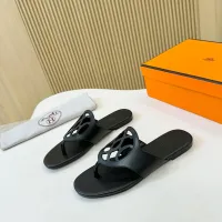 Cheap Hermes Slippers For Women #1409034 Replica Wholesale [$82.00 USD] [ITEM#1409034] on Replica Hermes Slippers